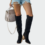 Magdaléna Elegantní Ortopedické Kožené Kotníkové Boty