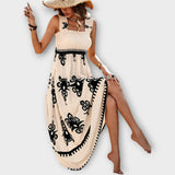 Karolína Sofistikované Plážové Šaty Čtvercový Výstřih