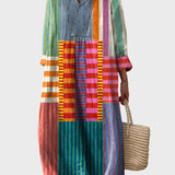 Věnceslava Okouzlující Vzdušné Plážové Umělecké Šaty