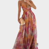 Magdaléna Elegantní Večerní Maxi Šaty Exkluzivníkolekce