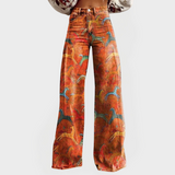 Magdaléna Sofistikovaná Riflové Vysoký Pasem Široké