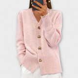 Jana Sofistikovaná Svetr VintagePreppy S Výstřihem