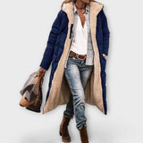 Věnceslava Elegantní Abrigo Kabát Svrchní Celoroční