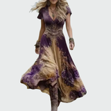 Věra | Tekuté Květinové Šaty na Míru