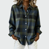 Lada | Kostkovaná Elegance s Límečkem