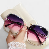 Magdaléna Elegantní Sluneční Brýle Gradientní Sklo