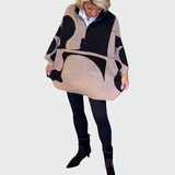 Stella - Svetr na Zip s Vysokým Límcem