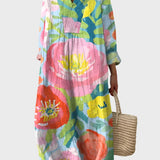 Věnceslava Nezpochybnitelná Hedvábné Vzdušné Letní Šaty