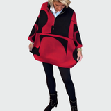 Stella - Svetr na Zip s Vysokým Límcem