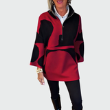 Stella - Svetr na Zip s Vysokým Límcem