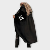 Karolína Sofistikovaná Dlouhý Kabát Moderních Detailů