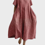 Kristýna Nadčasová Károvaný Dlouhý Volánovitý Plášť