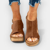 Sára Elegantní Sandály Platforma Komfort Ergonomické