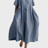 Kristýna Nadčasová Károvaný Dlouhý Volánovitý Plášť