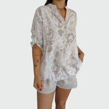 Diana | Halenka s Květinovým Potiskem