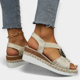 Věnceslava Elegantní Římské Pletené Sandály Kolekce