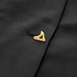 Anna Elegantní MinimalistickýTopSPreciznímZlatýmDekorem