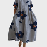 Magdaléna Sofistikovaná Vzdušné Celoroční Šaty Květy