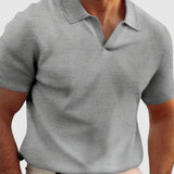 Libuše– Žebrované tričko s výstřihem do V