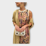 Lucie Sofistikovaná Vestido Maxi Estampados Modernos