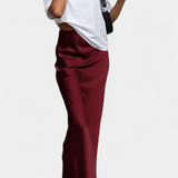 Fable | Maxi užitková sukně s jednoduchým designem a upraveným stylem