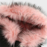 Magdaléna Sofistikovaná Vlněný Kabát Komfortní Podšívkou