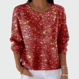 Marcela - Mikina s Kulatým Výstřihem