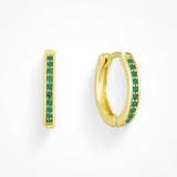 Karolína Elegantní Náušnice Kruhy Nadčasové Lehké