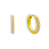 Karolína Elegantní Náušnice Kruhy Nadčasové Lehké