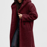 Mila | Dlouhý kabát z umělé kožešiny