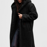 Mila | Dlouhý kabát z umělé kožešiny