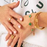 Eva Elegantní Náramek Twister Minimalistický Nadčasový