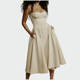 Magdaléna Okouzlující Vestido Maxi Společenské Šaty