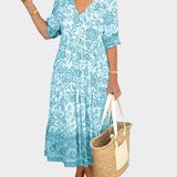 Magdaléna Sofistikované Midi Romantické Šaty Pohodlné