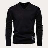 Lukáš – Pánský Pulovr s V-výstřihem