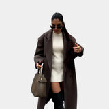 Hedvika | Elegantní Vlněný Kabát