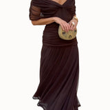 Kateřina Okouzlující Dámské Šaty Květinové Skládané