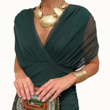 Kateřina Okouzlující Dámské Šaty Květinové Skládané