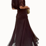 Kateřina Okouzlující Dámské Šaty Květinové Skládané