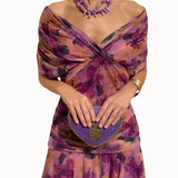 Kateřina Okouzlující Dámské Šaty Květinové Skládané