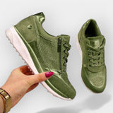 Lucie Sofistikovaná Anatomické Dámské Tenisky Zipem