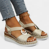 Věnceslava Elegantní Římské Pletené Sandály Kolekce