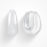 Eva Elegantní Kruhové Náušnice Nadčasové Osvětlující