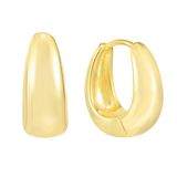 Eva Elegantní Kruhové Náušnice Nadčasové Osvětlující