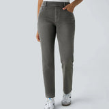 Karolína Elegant Elastické Džíny VysokýPás Pohodlné