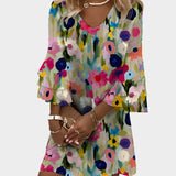 Věnceslava Sofistikovaná Vestido Midi Městský Stylová