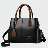 Karolína Elegantní Kožená Kabelka Odnímatelným Uchem