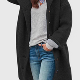 Penélope | Elegantní zimní kabát s kapucí