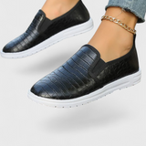 Veerle | Elegantní mokasíny s kulatou špičkou a uhlazenou úpravou