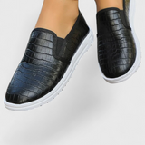 Veerle | Elegantní mokasíny s kulatou špičkou a uhlazenou úpravou